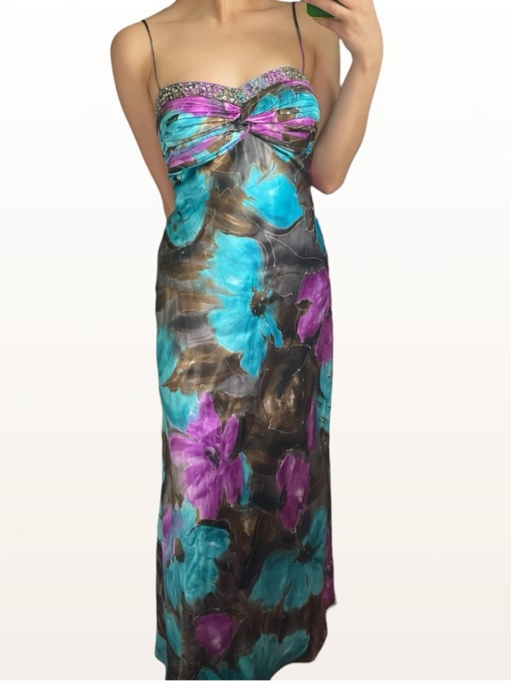 tropical ignite evenings y2k gown